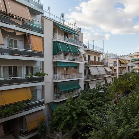 Lovely New βuild Flat Near Metro - Free Parking Αθήνα